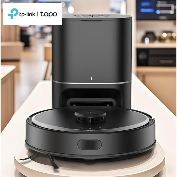 ロボット掃除機＆自動ゴミ収集機 先進のLiDARとIMUを組み合わせたナビ搭載  強力吸引 水拭き両用 Tapo RV30 Max Plus 複数マッピング 画像2